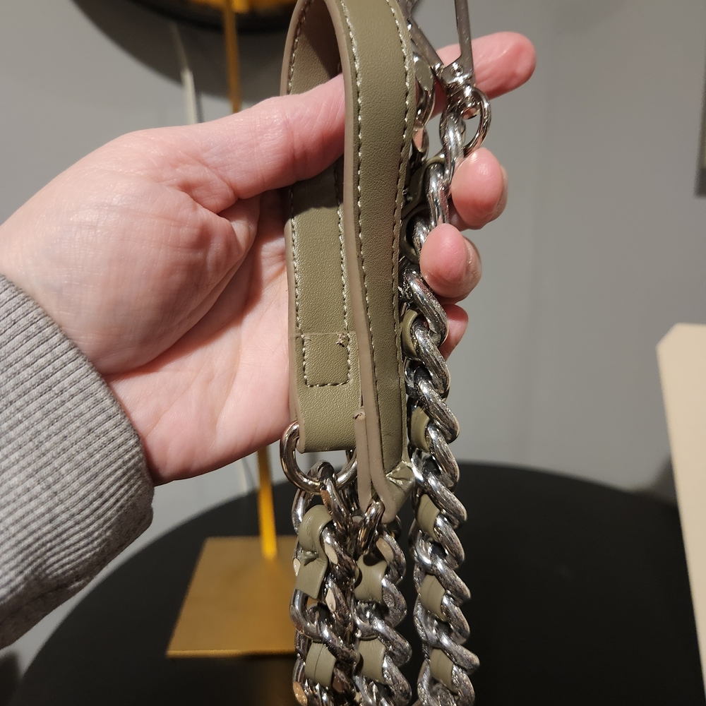 Steve Madden Leather And Chain Reaplacement Strap